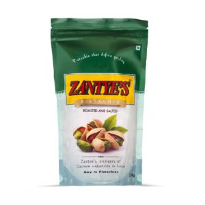 Zantye roasted and salted pista | Zantye Kaju
