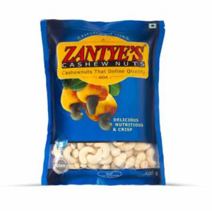 Zantye plain cashews | W320 cashew price