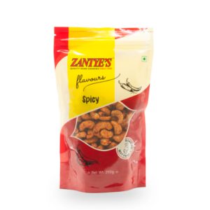 Zantye spicy cashew | Flavoured cashew nuts