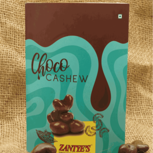 Zantye choco coated cashews | Flavoured cashew nuts